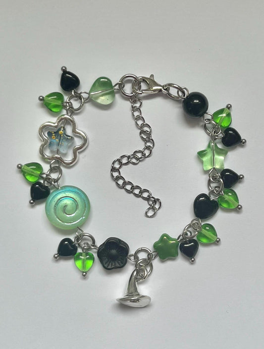 Wicked Bracelets - Wicked Matching Bracelets - Elphaba and Glinda Bracelets