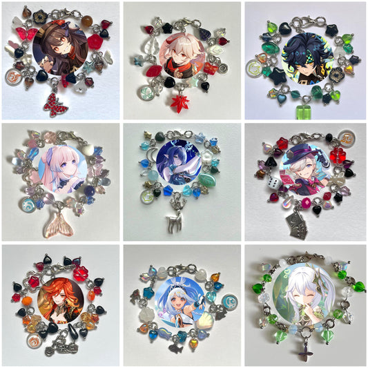 Genshin Impact Cluttered Bracelet (Choose 1 Character)