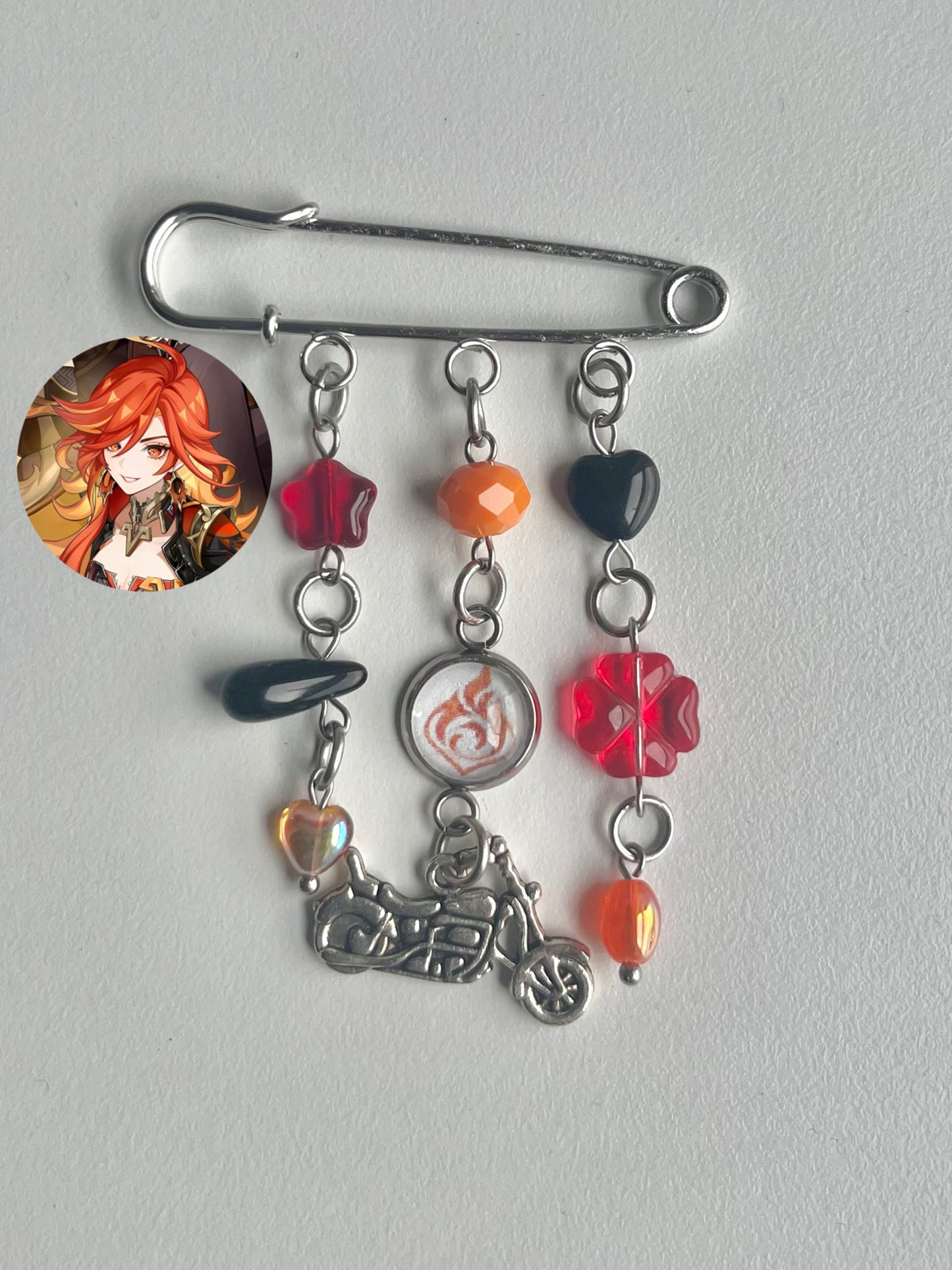 Genshin Impact Character Bagcharms