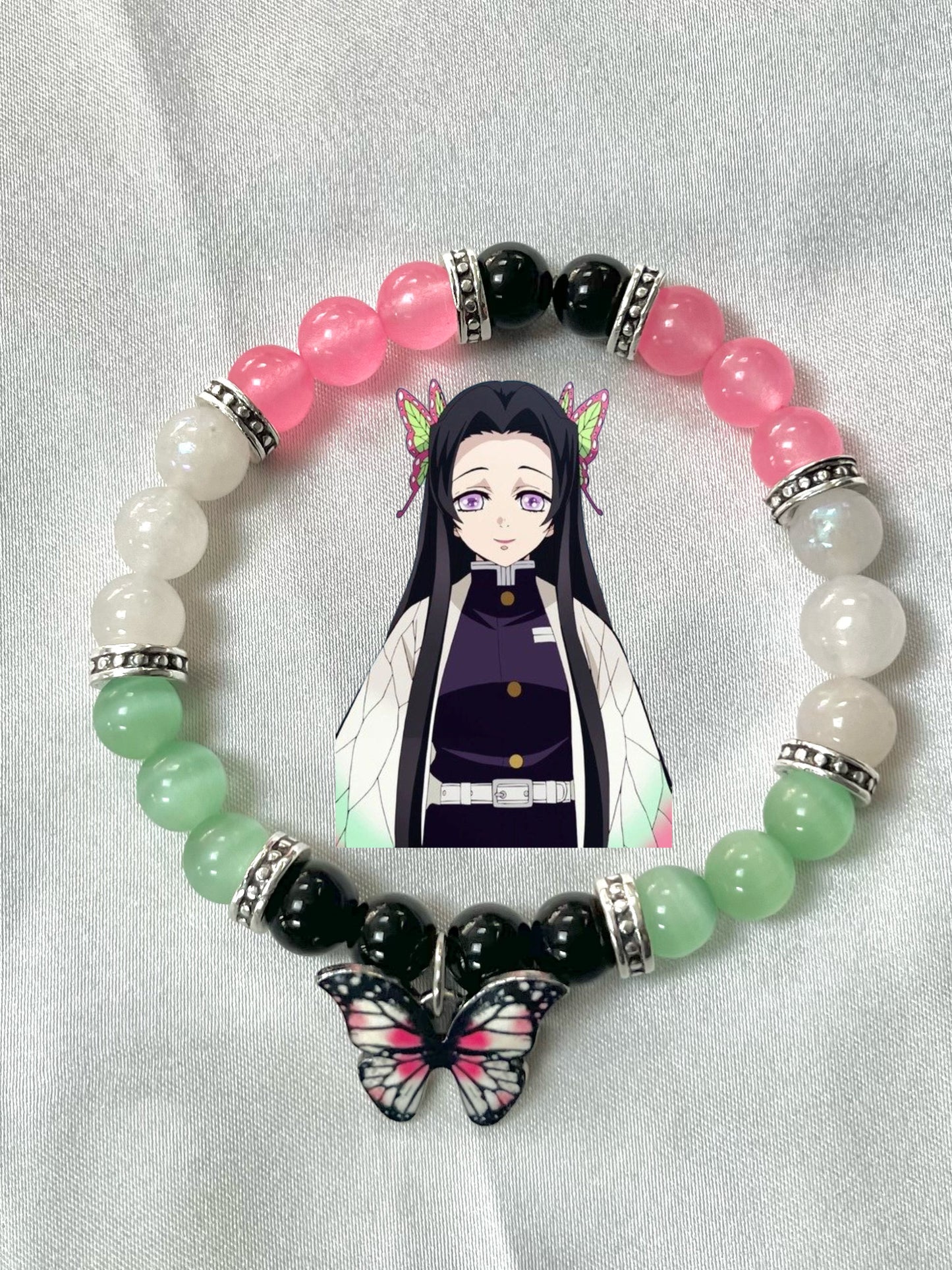 Demon Slayer Beaded Bracelet