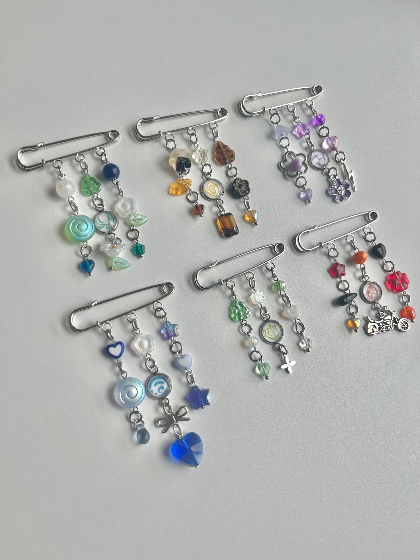 Genshin Impact Character Bagcharms