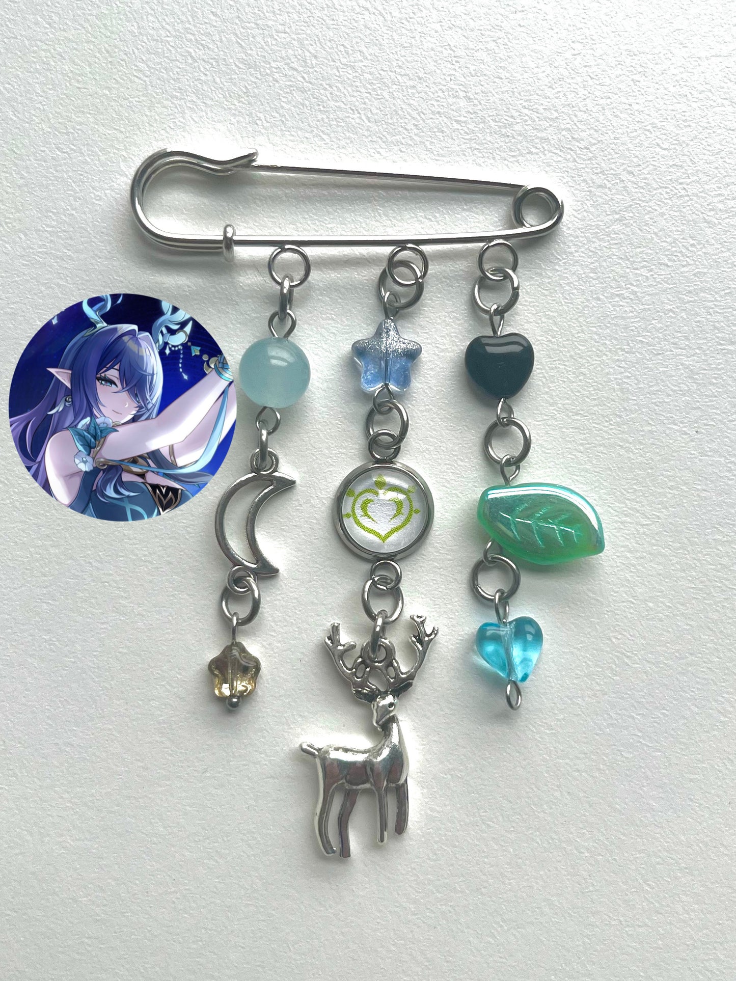 Genshin Impact Character Bagcharms