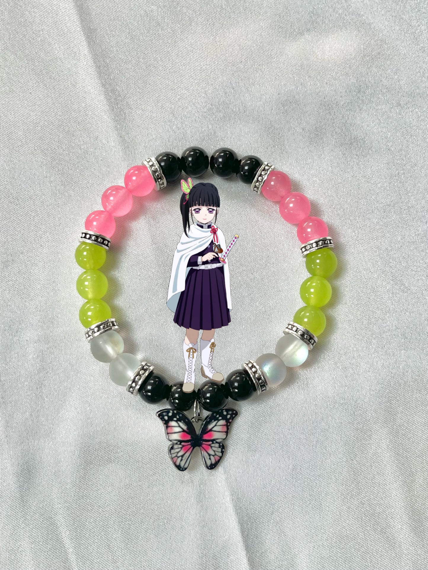 Demon Slayer Beaded Bracelet
