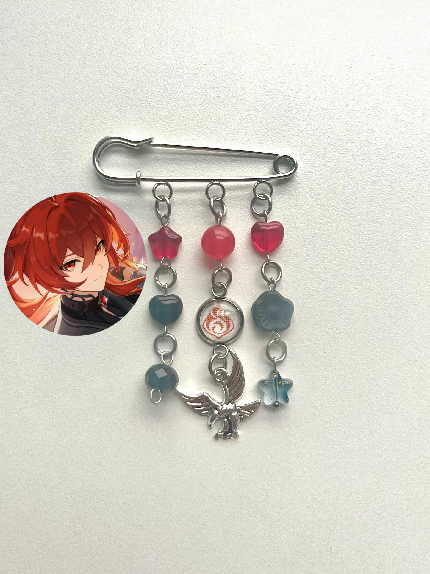 Genshin Impact Character Bagcharms