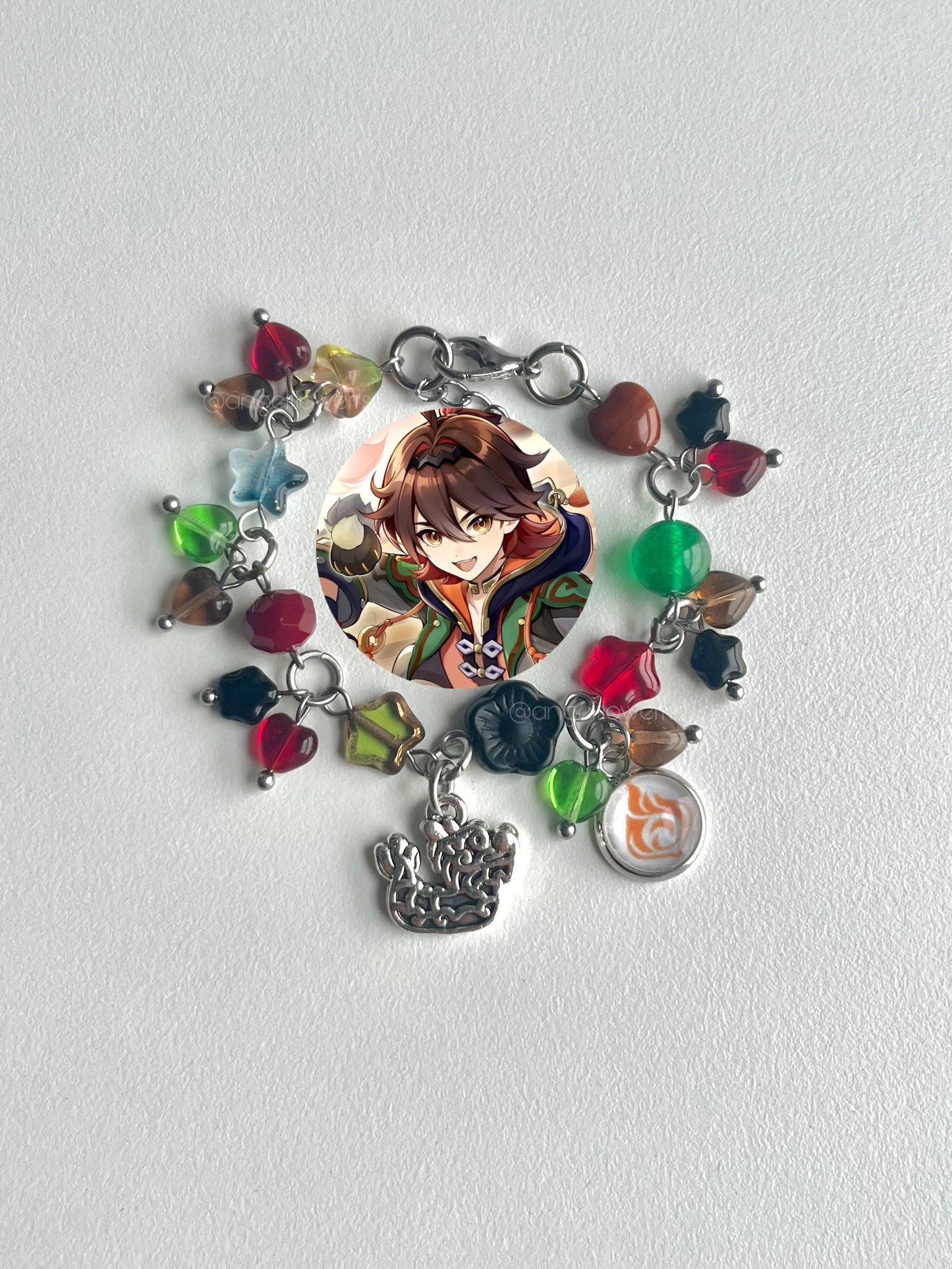 Genshin Impact Cluttered Bracelet (Choose 1 Character)