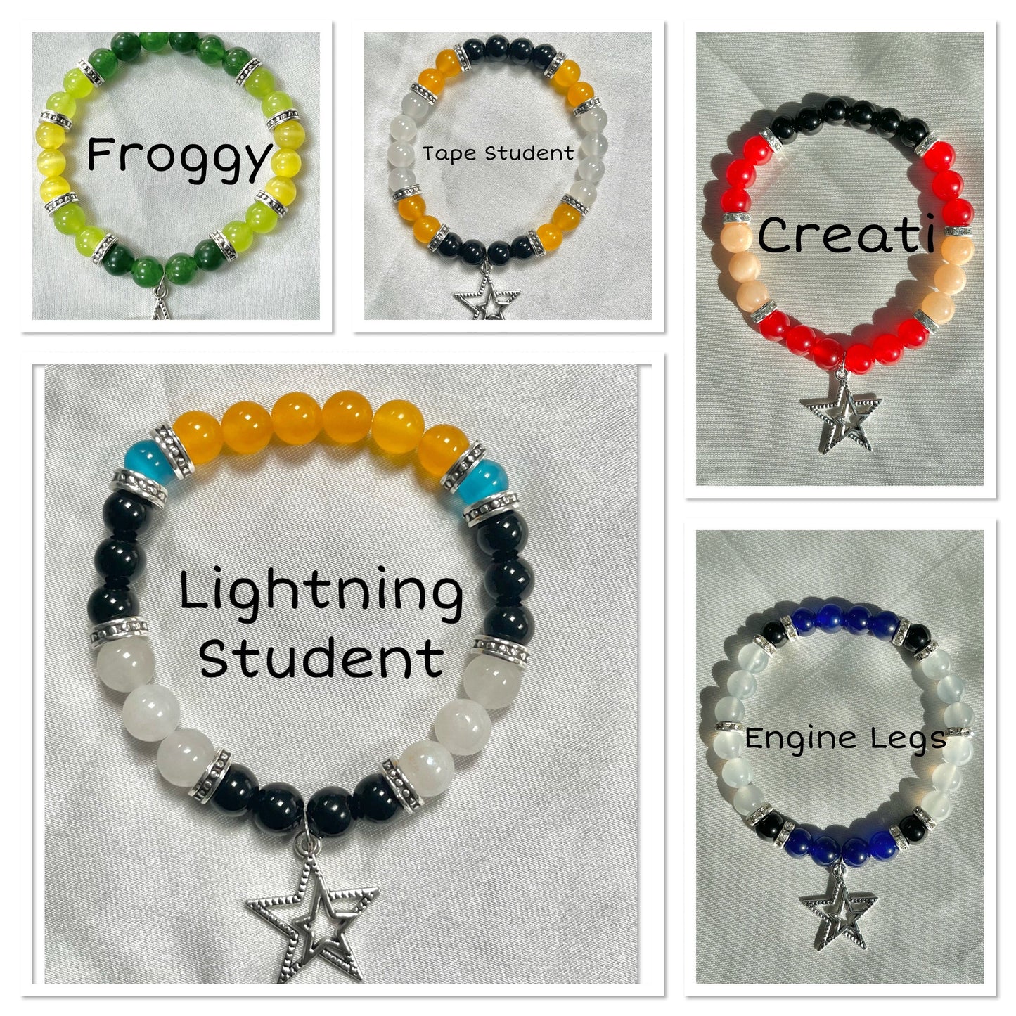 MHA Matching Bracelets - My Hero Anime Matching Bracelets (Choose 2 Characters) - Anime Bracelets
