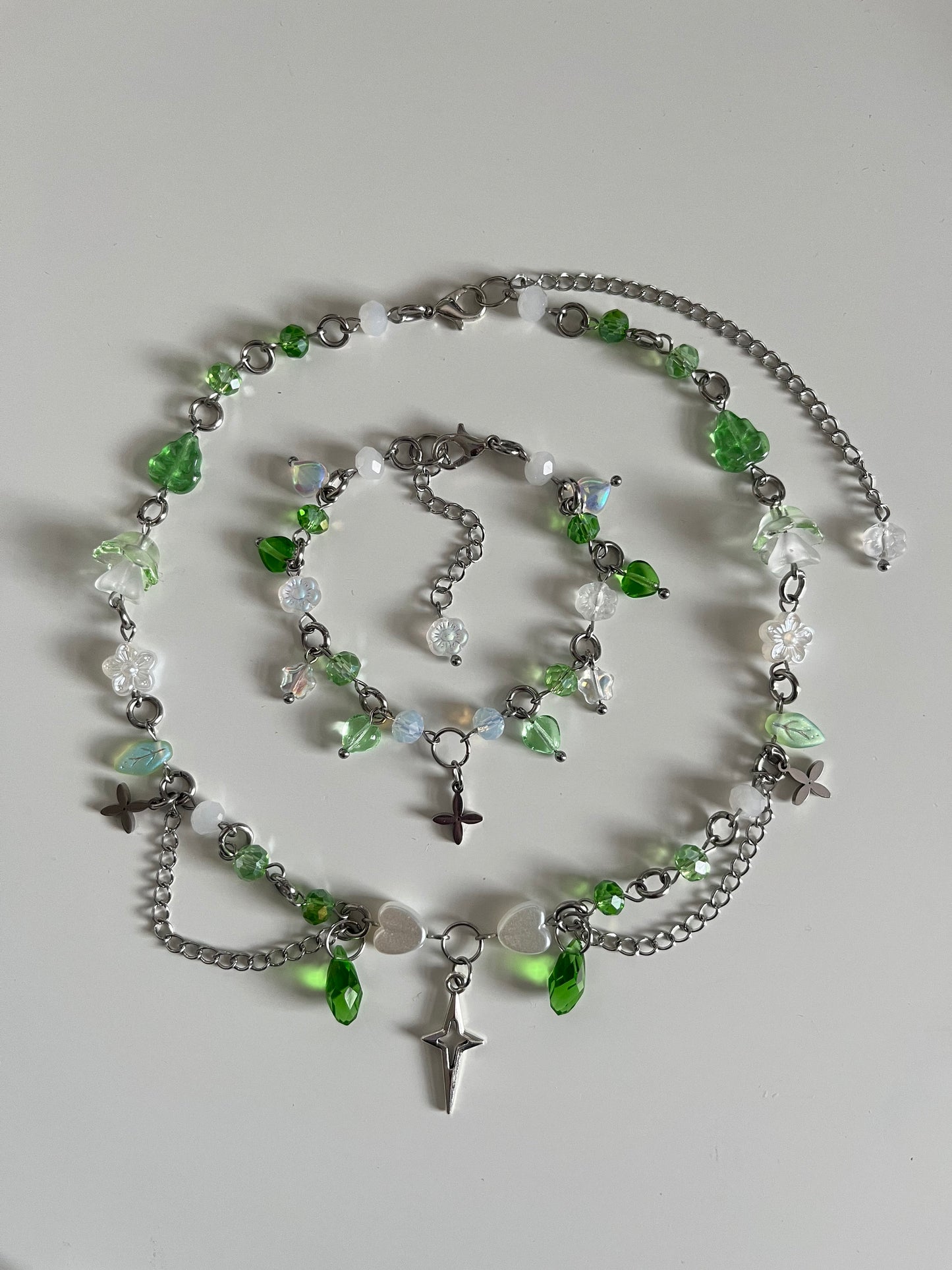 Genshin Impact's 'Nahida' inspired Necklace or Bracelet - Dainty Jewelry