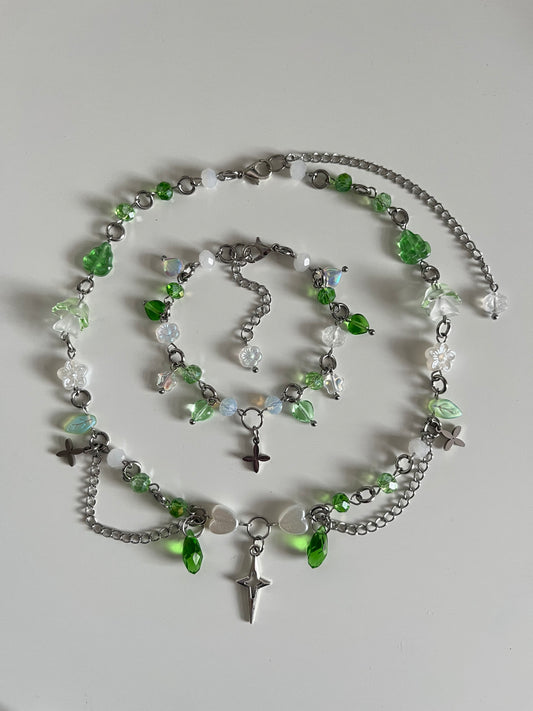 Genshin Impact's 'Nahida' inspired Necklace or Bracelet - Dainty Jewelry