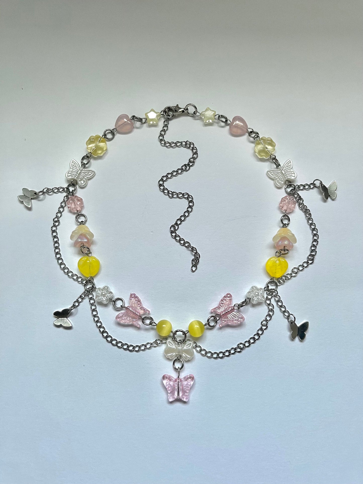 Fluttershy inspired Necklace and Bracelet