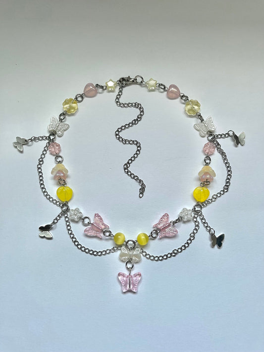Fluttershy inspired Necklace and Bracelet