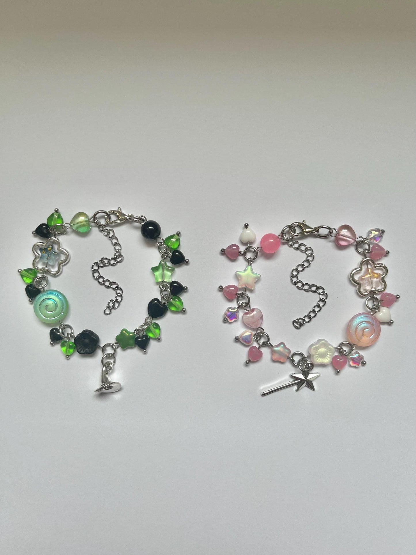 Wicked Bracelets - Wicked Matching Bracelets - Elphaba and Glinda Bracelets
