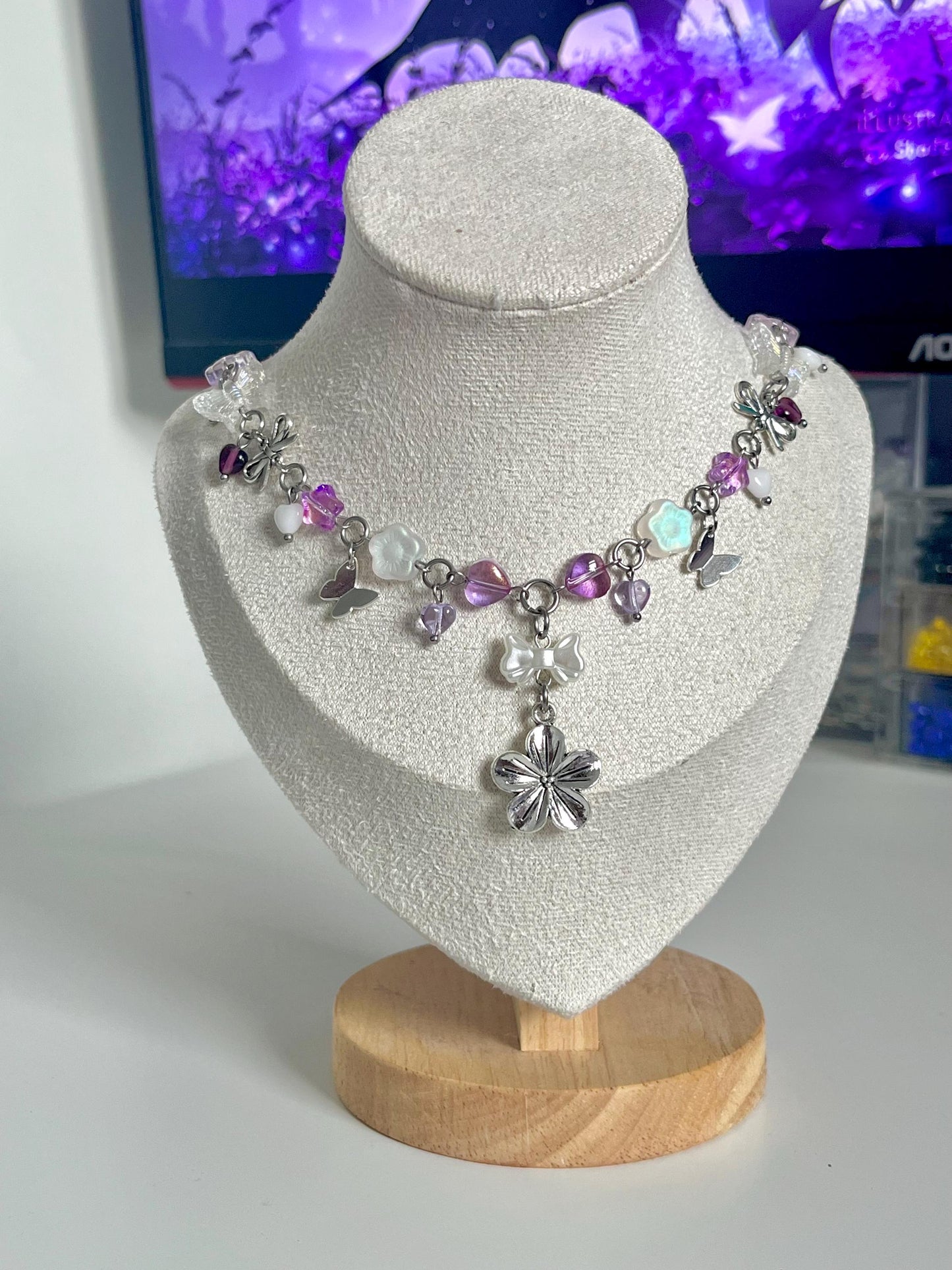 Honkai Star Rail’s “Castorice” inspired Necklace and Bracelet Set