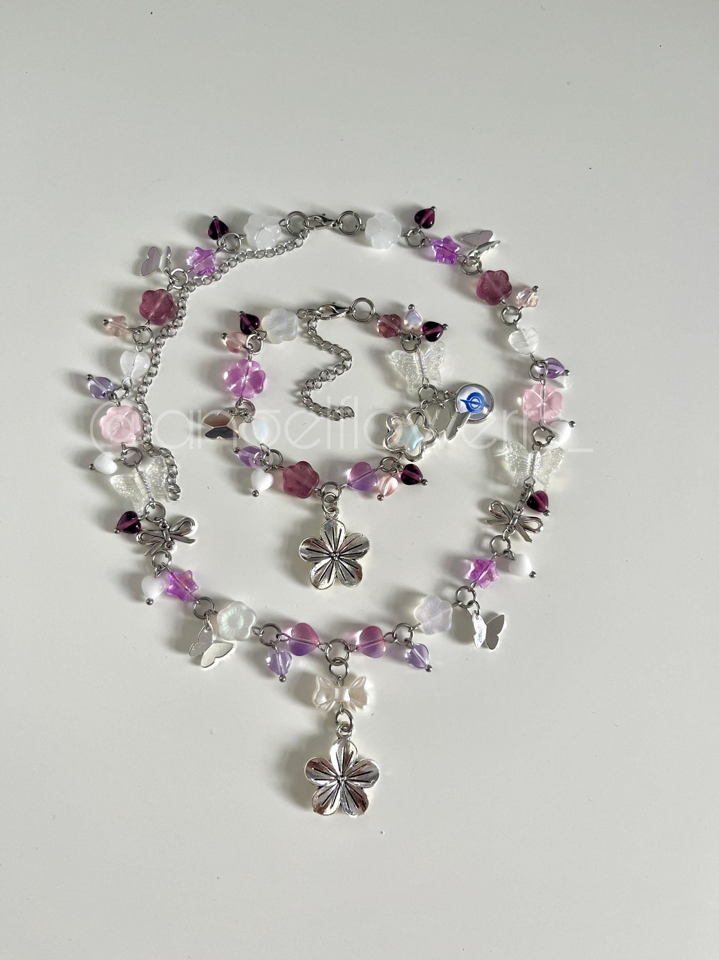 Honkai Star Rail’s “Castorice” inspired Necklace and Bracelet Set