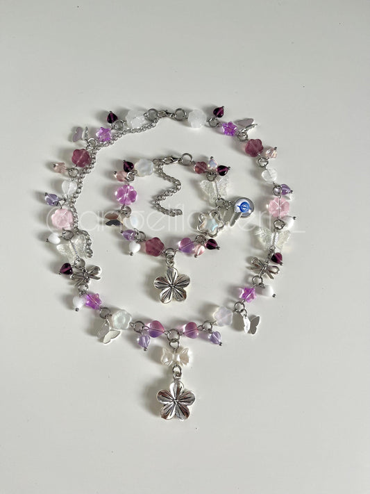 Honkai Star Rail’s “Castorice” inspired Necklace and Bracelet Set