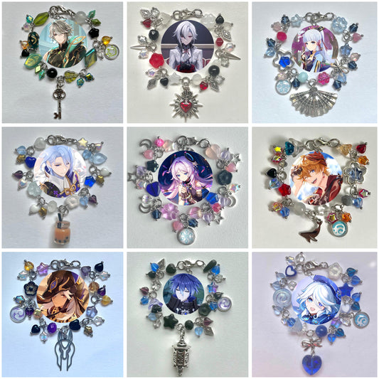 Genshin Impact Cluttered Bracelet (Choose 1 Character)